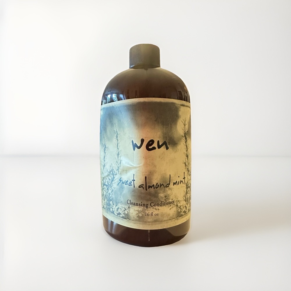 WEN by Chaz Dean Sweet Almond Mint Cleansing Conditioner – 16 fl oz No Pump